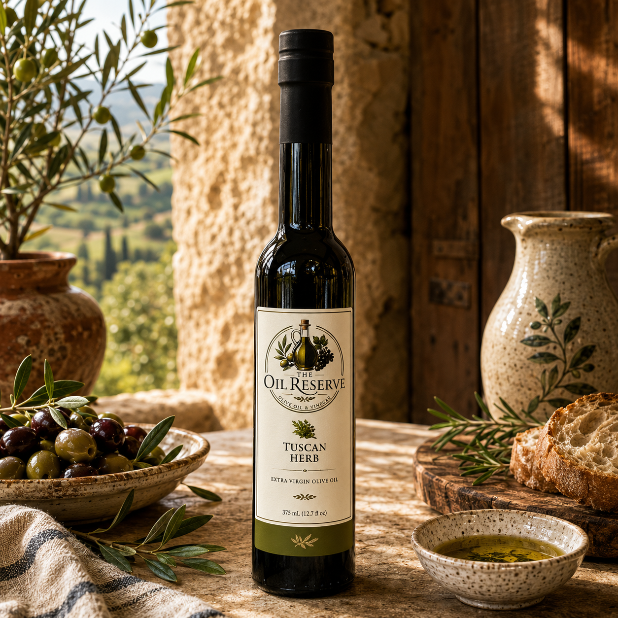 Tuscan Herb Extra Virgin Olive Oil